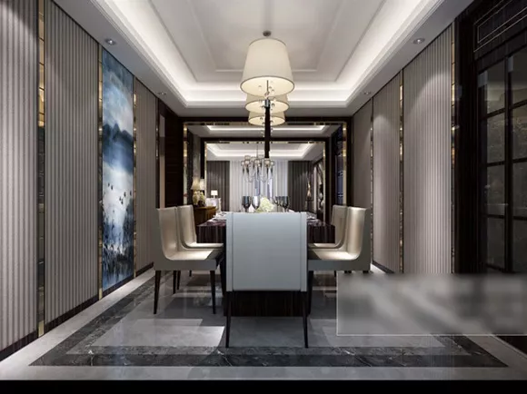 Dinning Room With Chair Interior 3d model Dinning Room With Chair Interior 3d model