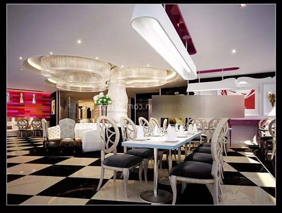Restaurant Classic Chair Design Interior 3d model Restaurant Classic Chair Design Interior 3d model