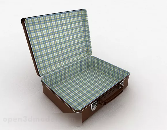 Money Suitcase With Bomb 3d model
