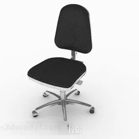 Roller Skate Black Chair 3d model