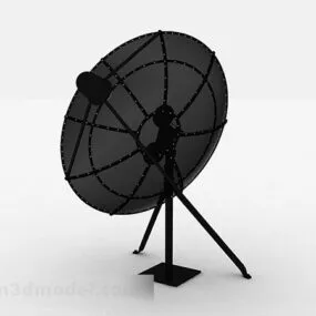 Rooftop Satellite Receiver Design 3d model