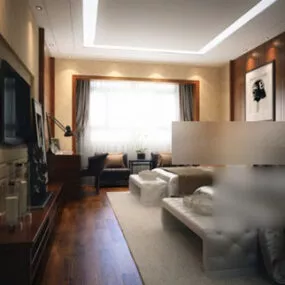 Kid Bedroom Design Interior 3d model