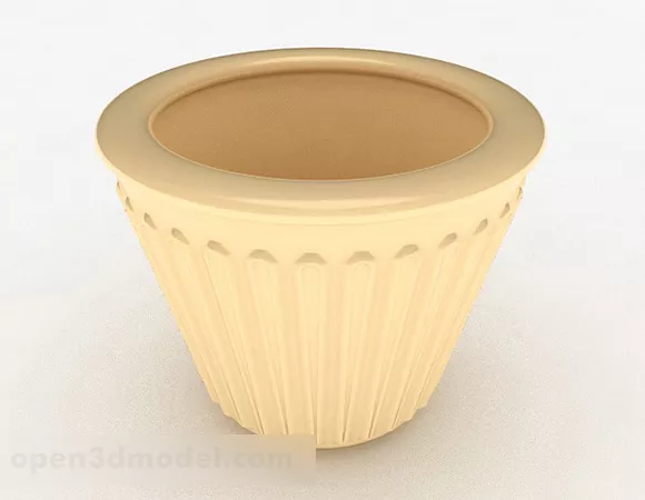 Realistic Glass Bowl 3d model