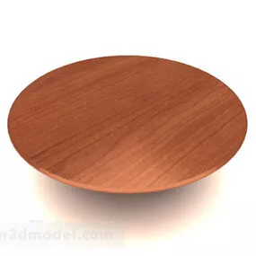 Round Mother And Child Dining Table 3d model
