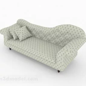 Rural Double Sofa 3d model