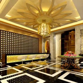 Office Sales Department Interior 3d model