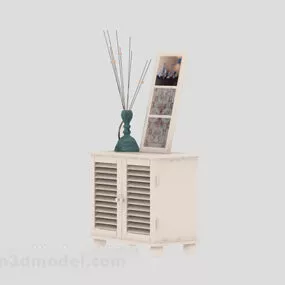 Shoes Cabinet Furniture 3d model