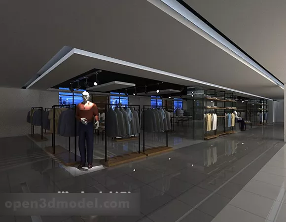 Abandoned Store House 3d model