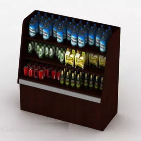 Shopping Mall Display Stand 3d model