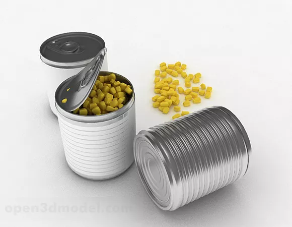 Pepsi Can Soda Can 3d model