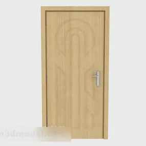 Simple And Practical Room Door 3d model