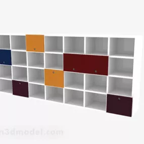 Simple And Stylish Home Cabinet 3d model