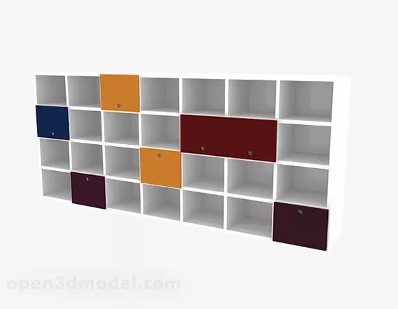 Simple And Stylish Home Cabinet 3d model Simple And Stylish Home Cabinet 3d model