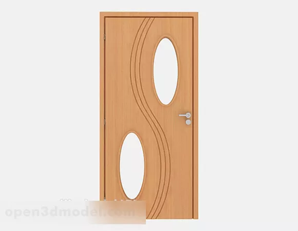 Simple And Stylish Door 3d model Simple And Stylish Door 3d model