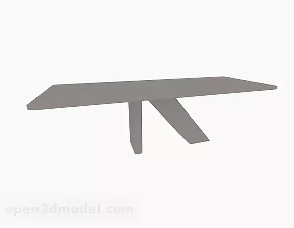 Simple Coffee Table Furniture 3d model Simple Coffee Table Furniture 3d model