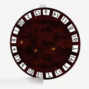 Simple Dart Board 3d model