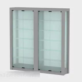 Simple Display Cabinet 3d model