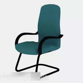 Simple Green Home Chair 3d model
