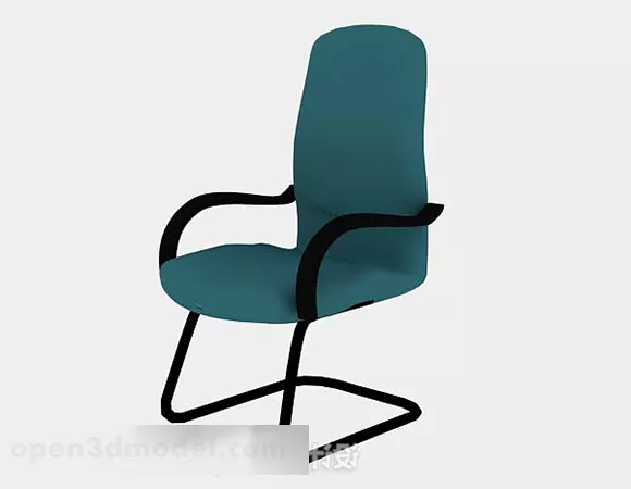 Simple Green Home Chair 3d model Simple Green Home Chair 3d model