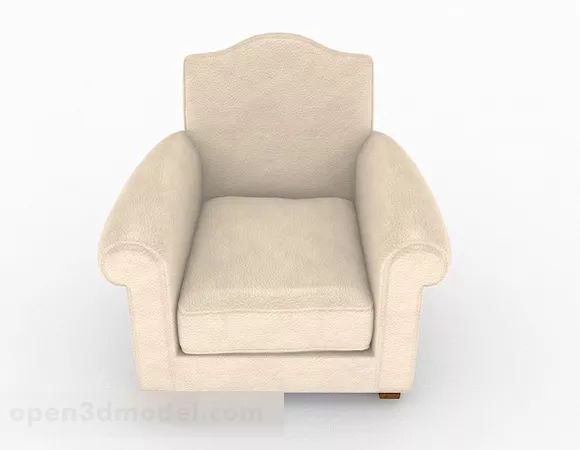 Simple Home Single Sofa Furniture Design 3d model Simple Home Single Sofa Furniture Design 3d model