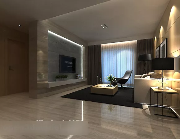 Simple Living Room Interior V11 3d model Simple Living Room Interior V11 3d model