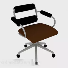 Simple Office Chair Furniture 3d model