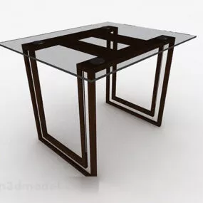 Simple Personality Home Dining Table 3d model