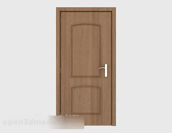 Simple Room Door 3d model Simple Room Door 3d model
