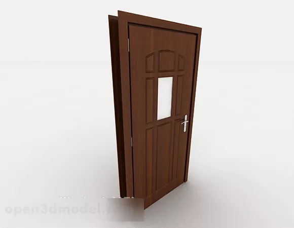 Simple Room Door Structure 3d model Simple Room Door Structure 3d model