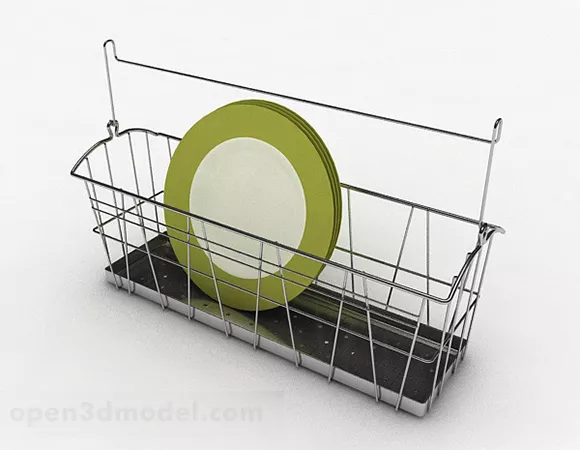 Kitchenware Soap Bottle 3d model