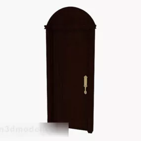 Simple Wooden Door 3d model