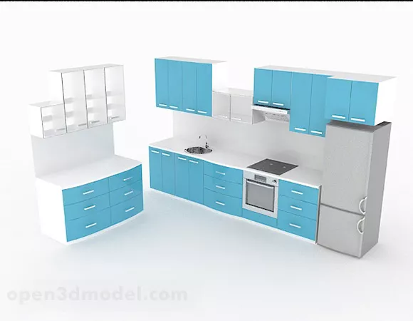 Skies Collection 3d model