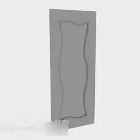 Solid Wood Door Design V2 3d model