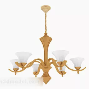 Southeast Asian Chandelier 3d model