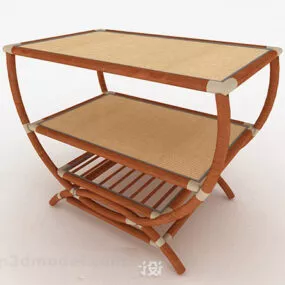 Southeast Asian Style Coffee Table V1 3d model