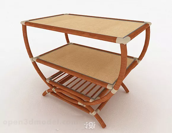 Southeast Asian Style Coffee Table V1 3d model Southeast Asian Style Coffee Table V1 3d model