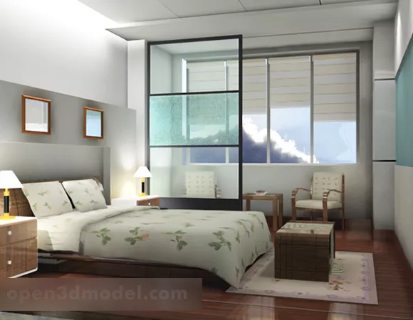 Circle Liquid Shape Decoration 3d model