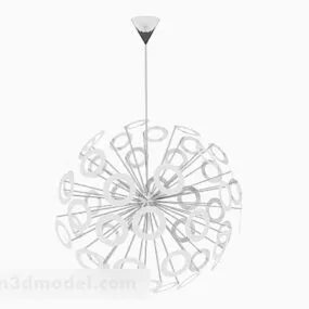 Spherical Personality Chandeliers 3d model