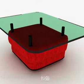 Square Coffee Table 3d model