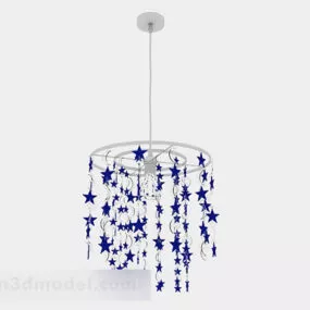 Star Chandelier 3d model