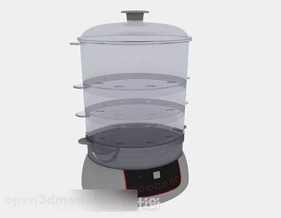 Bryce Machine With Wheels 3d model