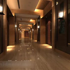 Studio Furniture Set Interior 3d model