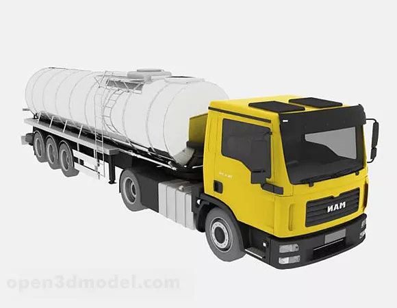 Tanker 3d model Tanker 3d model