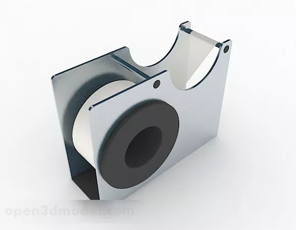 Office Tape Dispenser 3d model Office Tape Dispenser 3d model
