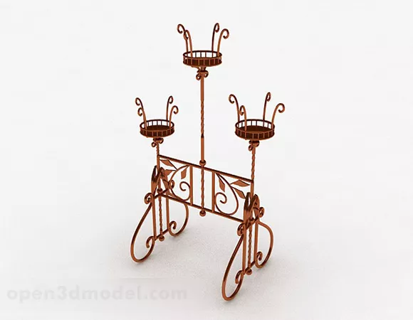 Luxury European Retro Display Stand 3d model Luxury European Retro Display Stand 3d model