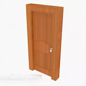 Thick Room Door 3d model