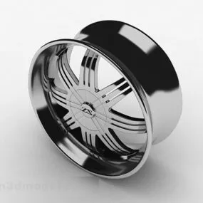 Metal Tire Rim 3d model