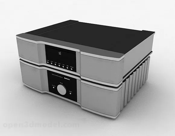 White Projector Gadget 3d model