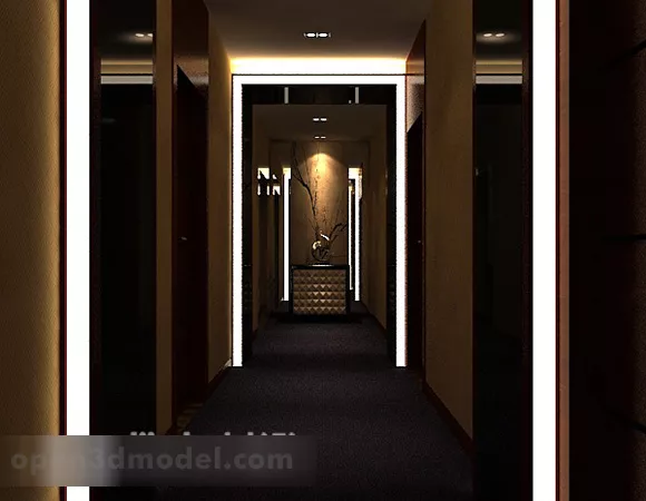 Villa Restaurant Interior 3d model Villa Restaurant Interior 3d model