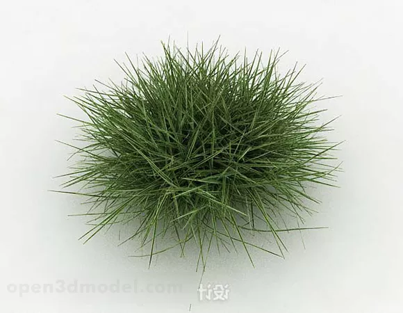 Green Weeds 3d model Green Weeds 3d model